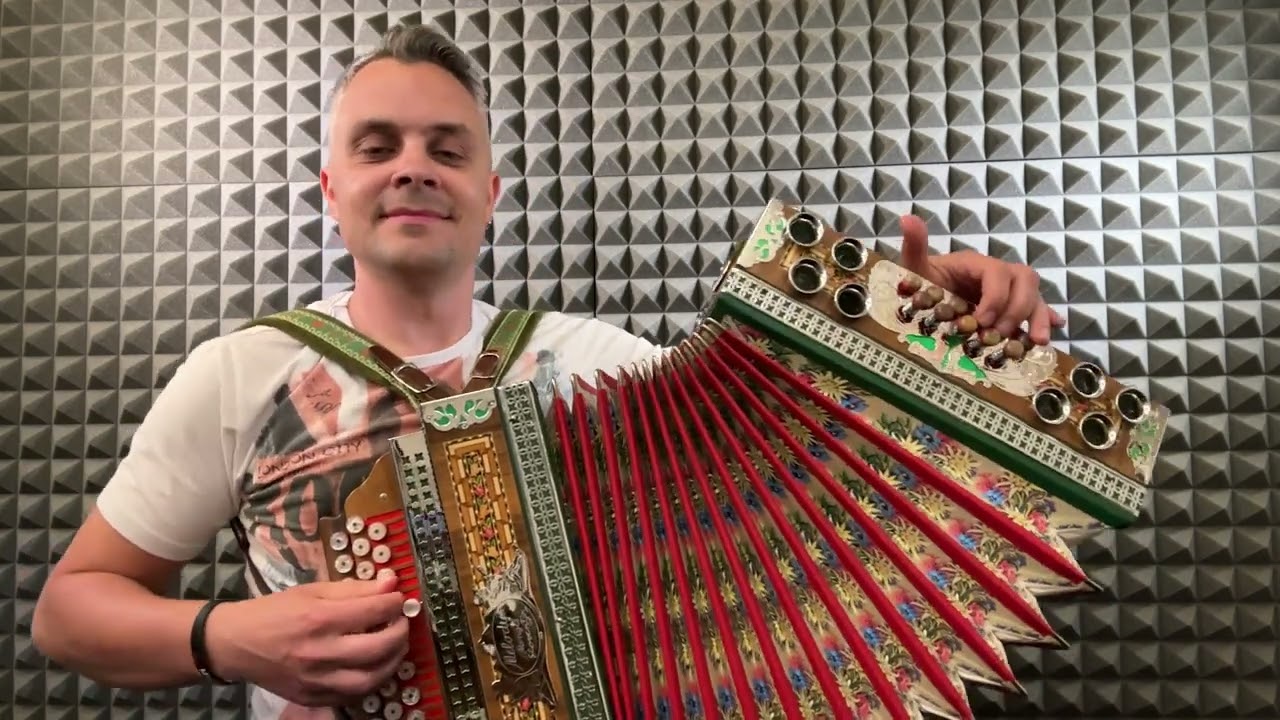 BILO POLETJE JE (Lojze Slak)  - DIATONIČNA HARMONIKA - SPLETNO UČENJE - GŠ VILI MARINŠEK