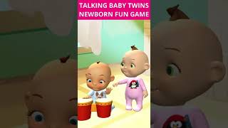 Talking Baby Twins Newborn Fun Game #Shorts screenshot 2