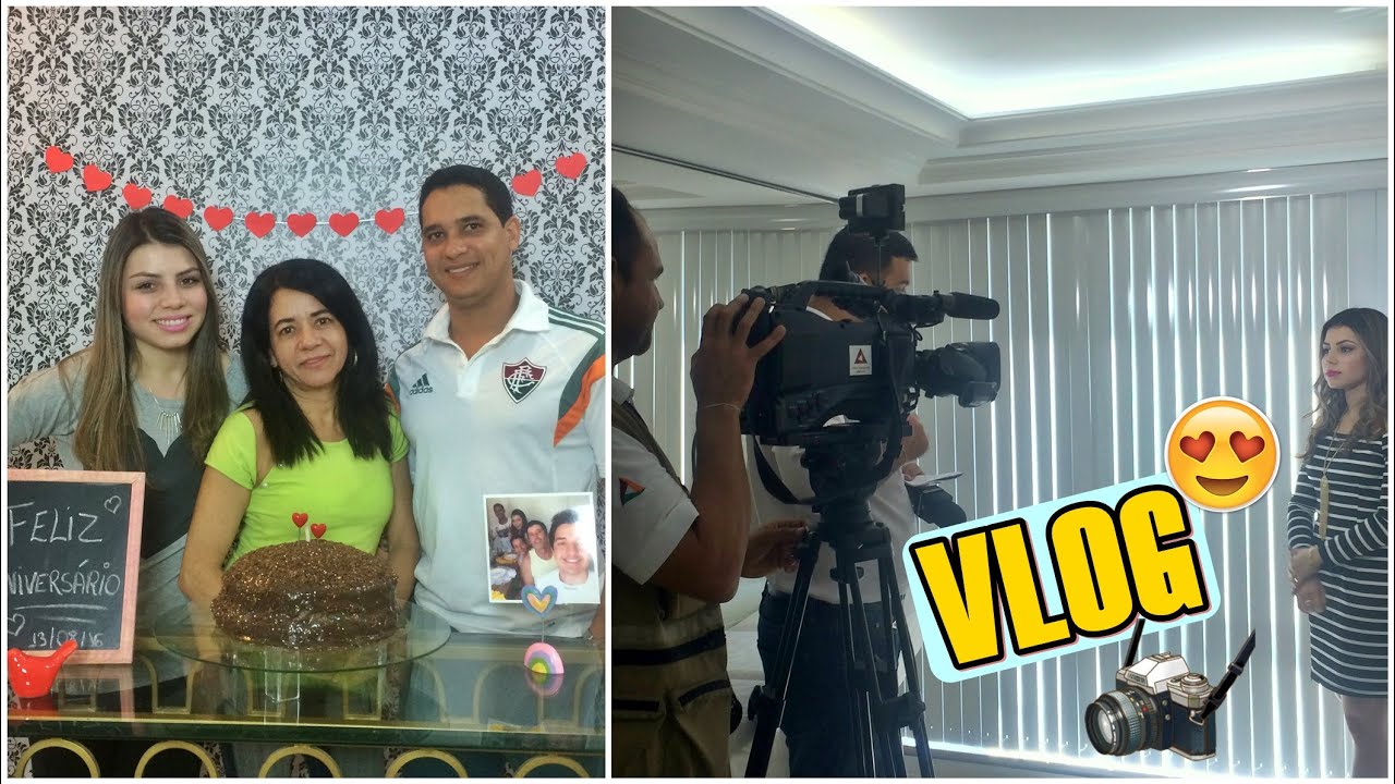 Vlog Sáb a Terça: 1°Entrevista na TV, niver mamis, dia dos pais | Paloma Soares mesa posta talheres
