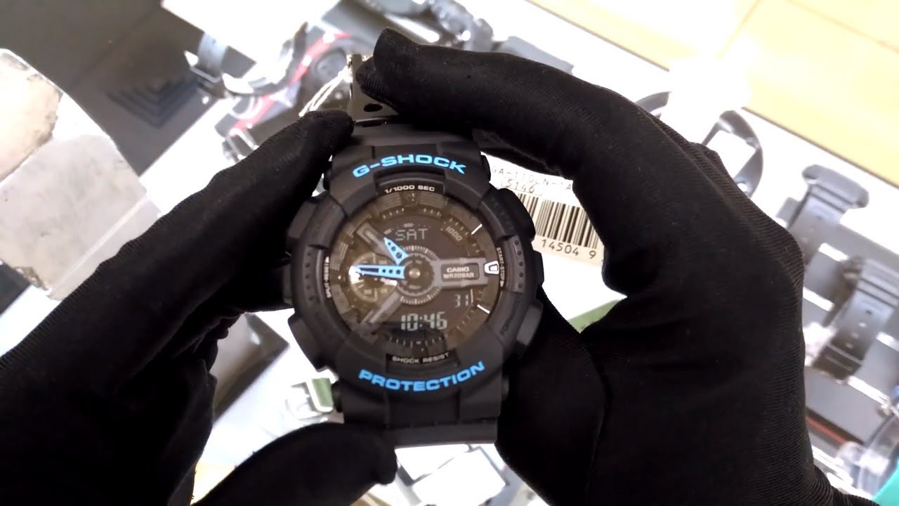 CASIO G-SHOCK GA-110LN-1A - YouTube