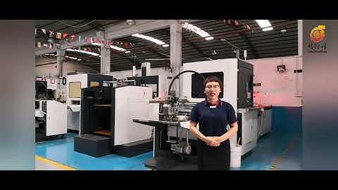 LS 1246G Fully automatic rigid box making line Monica2020