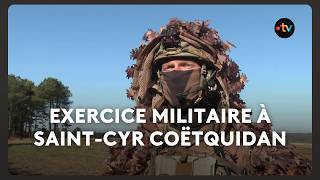 Des Centaines De Parachutistes Mobilisés Dans Le Cadre De Lexercice Orion À Saint-Cyr Coëtquidan