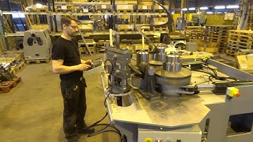 Swebend SB3B-105 Section Bending Roll - Spiral Flighting Rolling