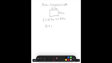 Calculating the area of a rectangle #maths #mathematics #geometry #area #areaofarectangle