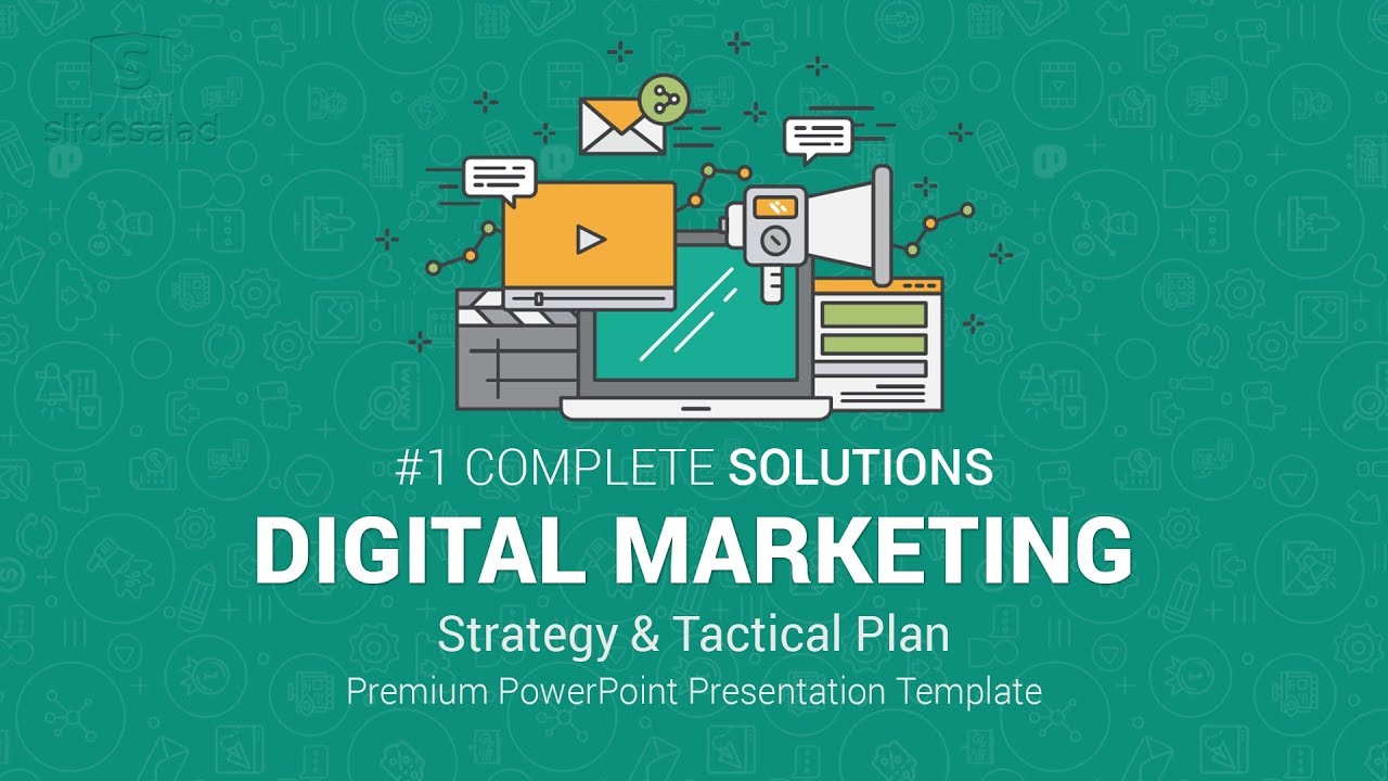 marketing plan ppt  Update  Best Digital Marketing PowerPoint (PPT) Templates and Infographics - Strategy and Plan