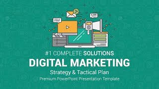 Best Digital Marketing PowerPoint (PPT) Templates and Infographics - Strategy and Plan