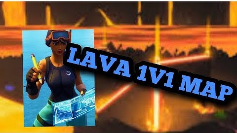 Building the most insane 1v1 Lava Map