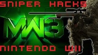 โ Sniper Hacks Codes Mw3 Wii Non Host