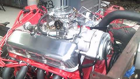 First start 408 Big block Chevy