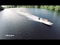 Record du monde de vitesse  wakeboard tract par une f3000