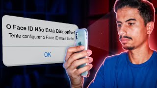 FACE ID NÃO ESTÁ DISPONÍVEL (NÃO FUNCIONA) no IPHONE? APRENDA RESOLVER em 2024!