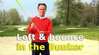 best loft for bunker shots