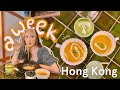 Life in Hong Kong | food, dying my hair for 6hrs 👱‍♀️lash appointment