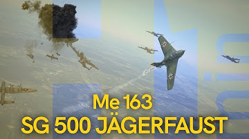 H1MIN: Me 163 SG 500 JÄGERFAUST