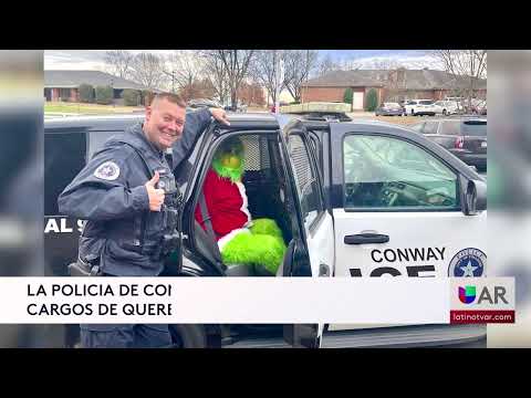 Policía de Conway captura al Grinch
