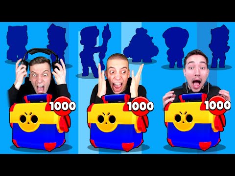 3000x MEGA BOX OPENING BATTLE! 16x LEGENDÄRER BRAWLER! 😱 Brawl Stars deutsch