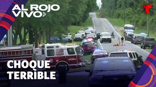 Accidente de autobús deja al menos 8 trabajadores agrícolas muertos en Florida