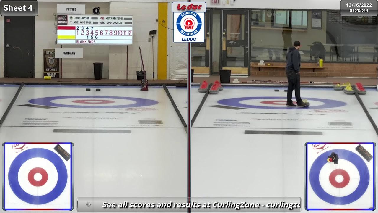 Petrie/Ideson vs. Wright/Anseeuw Draw 12 Leduc Mixed Doubles