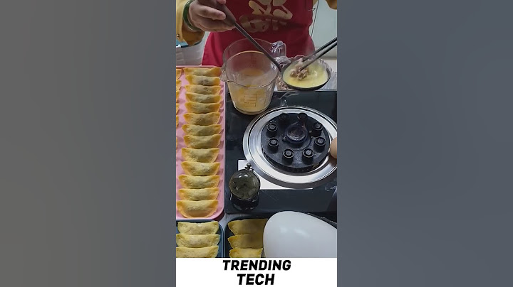 Tech Trending   Dumpling Cook Table