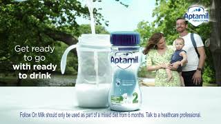 Aptamil Follow On milk - Ready to drink.