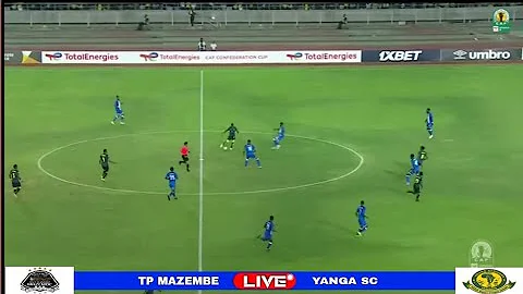 🟢LIVE: Tp Mazembe vs Yanga  Mechi ya Kombe La Shirikisho Afrika CAF Confederation Cup full match