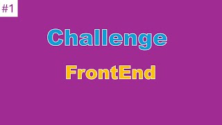 🔥 ¡Retos Frontend! Únete a la aventura! 🥳 (Capítulo 1/2) 🤝