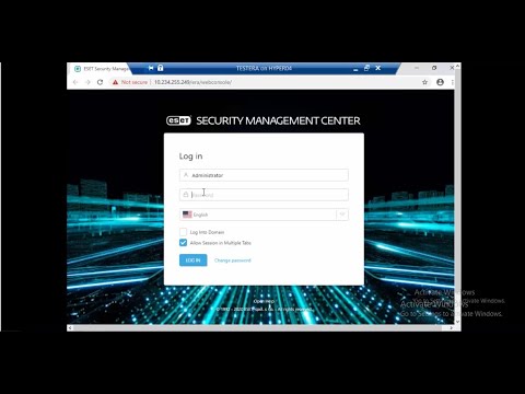 eset security management center 7 kurulumu