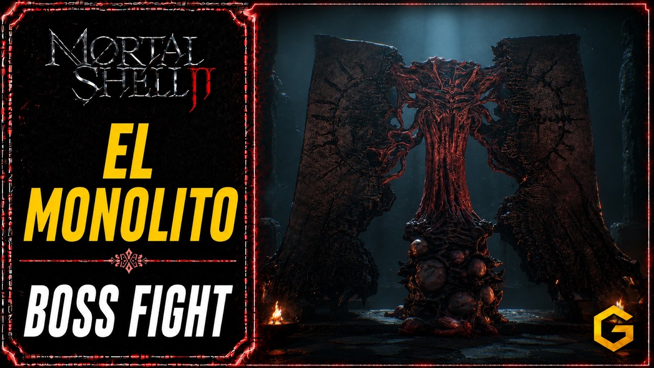 Boss Fight de El Monolito en Mortal Shell II