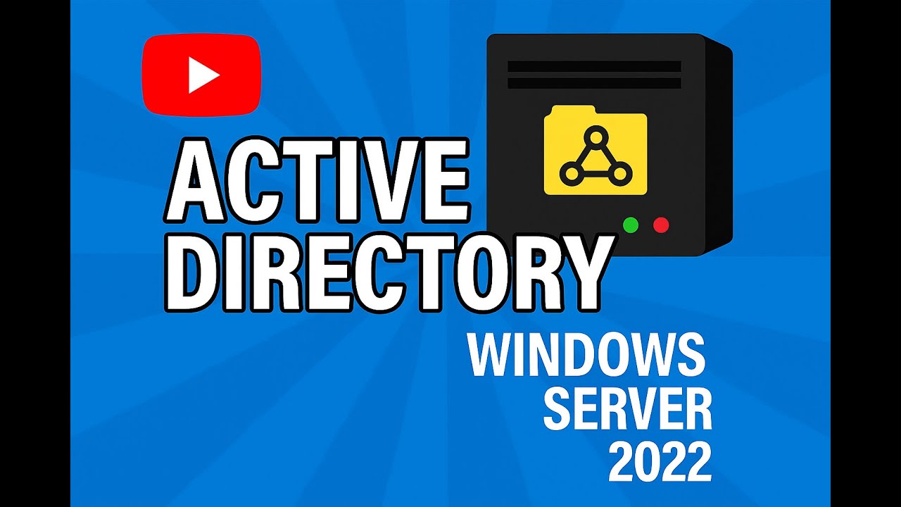 Cómo configurar Active Directory en Windows Server 2022 - YouTube