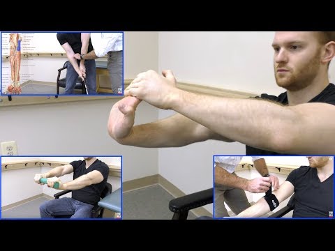 Golfers Elbow Treatment Exercises - Self Treatment for Medial Epicondylitis