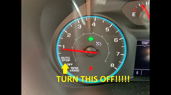 Disable Vehicle Auto Stop Feature - Chevy