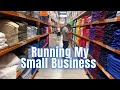 Small business vlog  packaging etsy orders