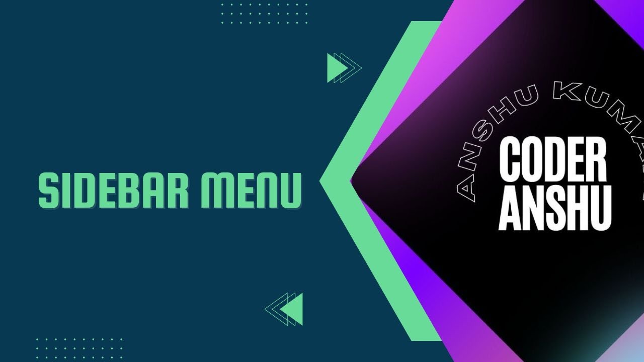 Fixed sidebar menu html css | Fixed sidebar with scrolling content ...