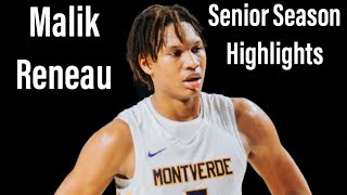 Malik Reneau Senior Season Highlights/ 2021-2022 Montverde Academy