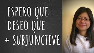 Subjunctive Wishes | "Esperar que" & "Desear que" + Subjunctive | Christmas Special