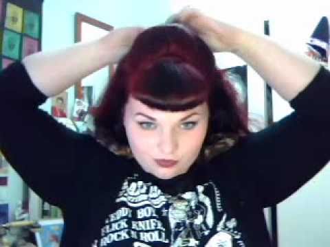 Rockabilly/Psychobilly Hair quick hair styles - YouTube