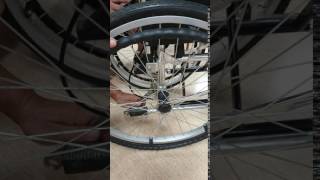 後輪處置1-1060812黃仁章 手推輪椅的構造簡介及維修
