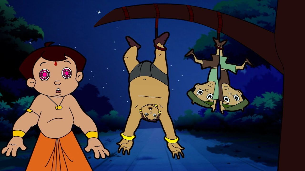 Chhota Bheem - Scary Night in the Dark Forest | Cartoons for Kids | Fun Kids Videos