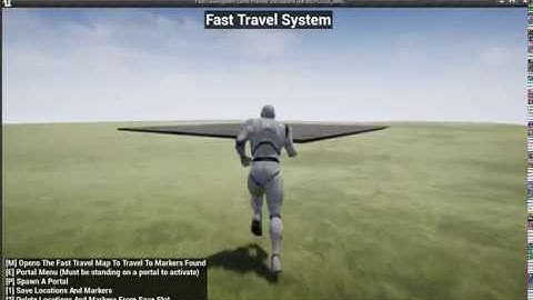 UE4 Fast Travel System
