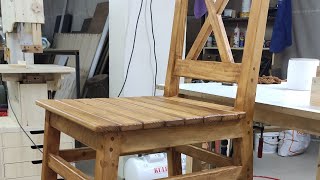 DIY chair made from pallets | Paletten sandalye yapımı