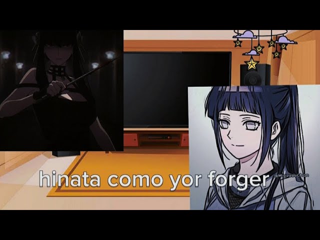 ☆Naruto Clássico react a Hinata Future as Yor Forger //Gacha Club// [anime  spoilers • PT/BR]☆ 