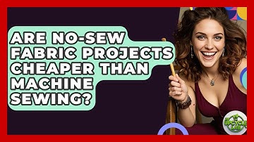 Are No-sew Fabric Projects Cheaper Than Machine Sewing? - The Upcycle Lab