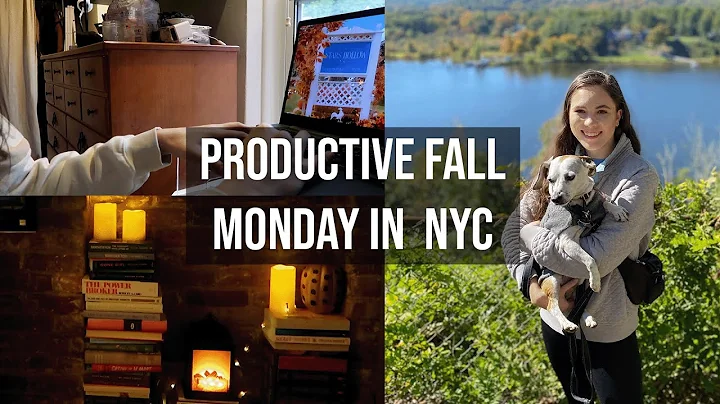 productive fall Monday in NYC | daily routine + cozy evening