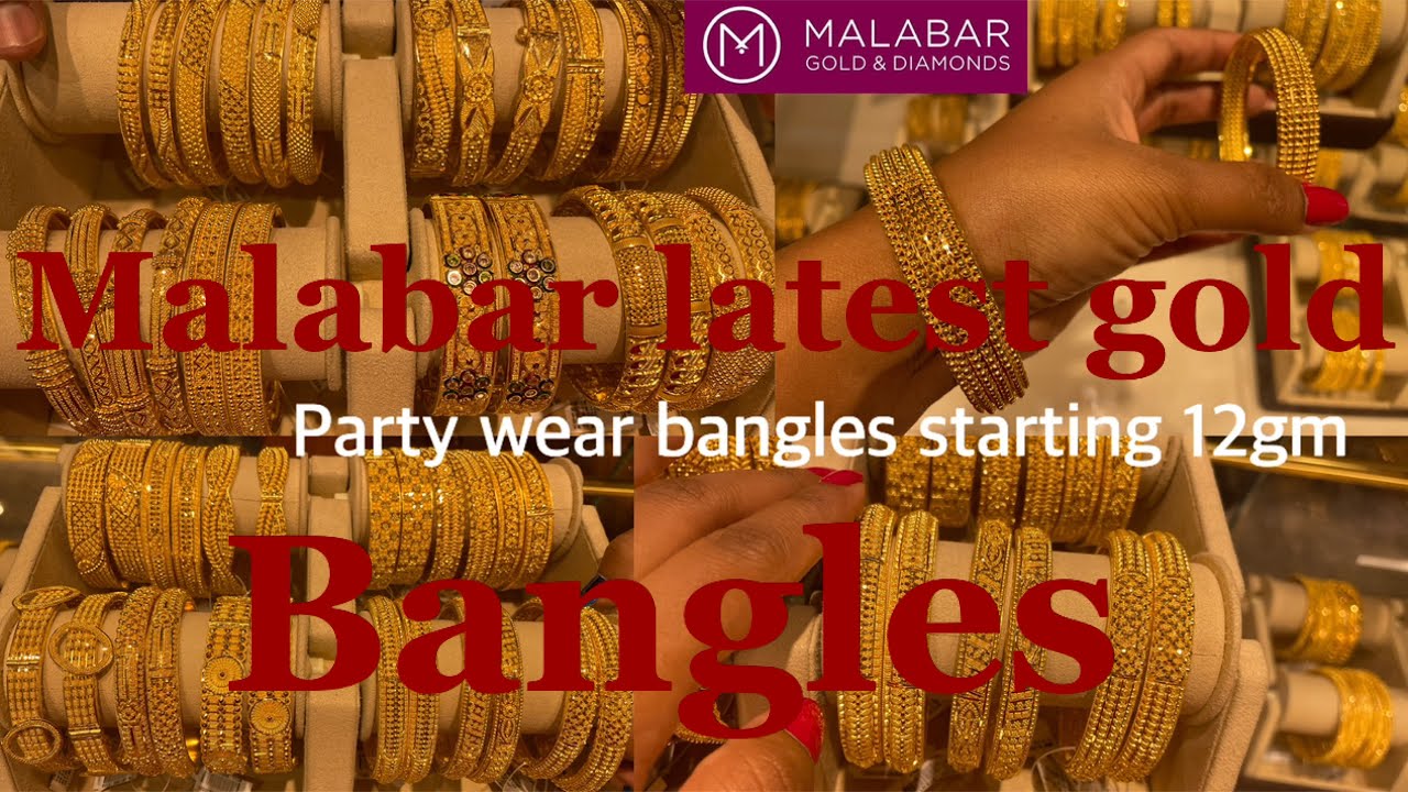 Malabar gold light weight bangles Clearance