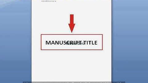 How to Make a Cover Page - WikiVideo