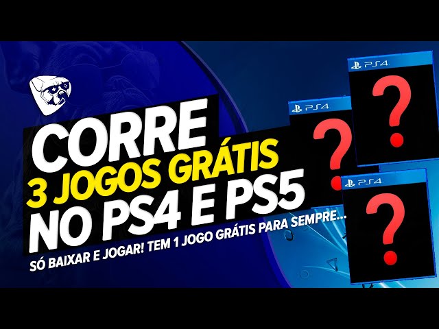 PS4, PS5: Sony dará 10 jogos de graça