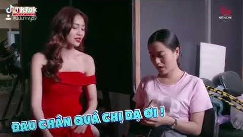 Lâm Vỹ Dạ _đem đồ ăn lên phim trường cho Ninh Dương Lan Ngọc 🖤🖤