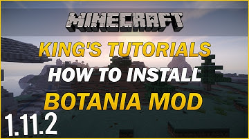 Minecraft 1.11.2: How to install Botania Mod | Minecraft Tutorial