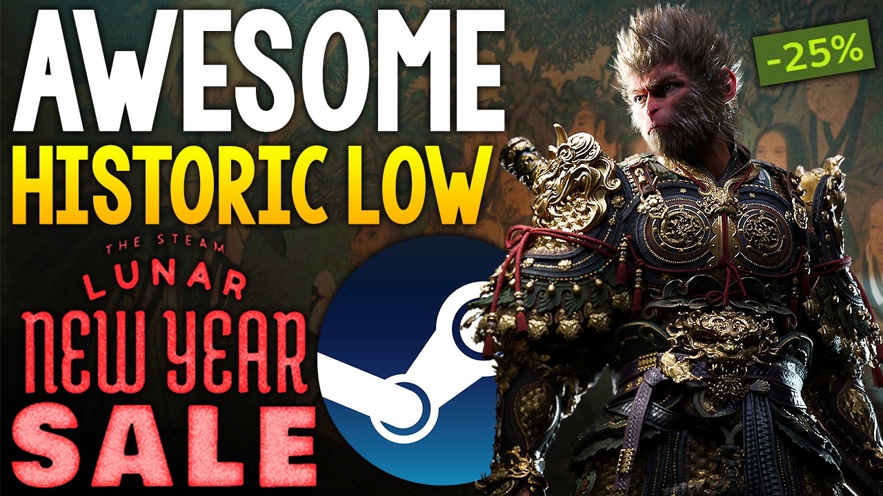 Awesome Steam Lunar New Year HISTORIC LOW Game Deal + More GREAT PC DEALS and Historic Lows!