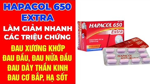 Hapacol extra 500 là thuốc gì